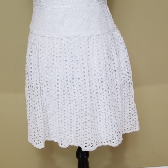 BCBG ELVITA DRESS WHITE SIZE 4 - Picture 3 of 8